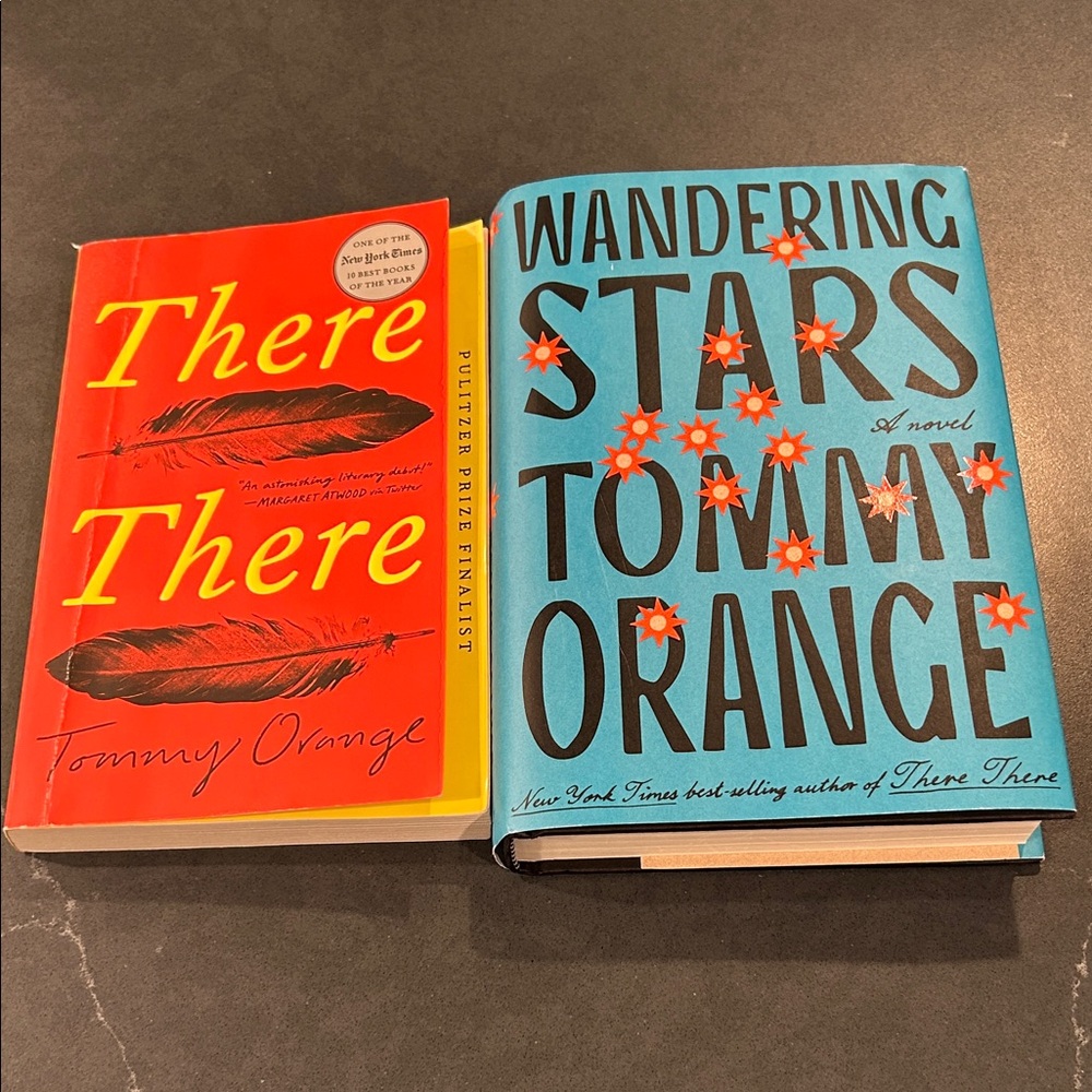 Two Tommy Orange Bestseller Books